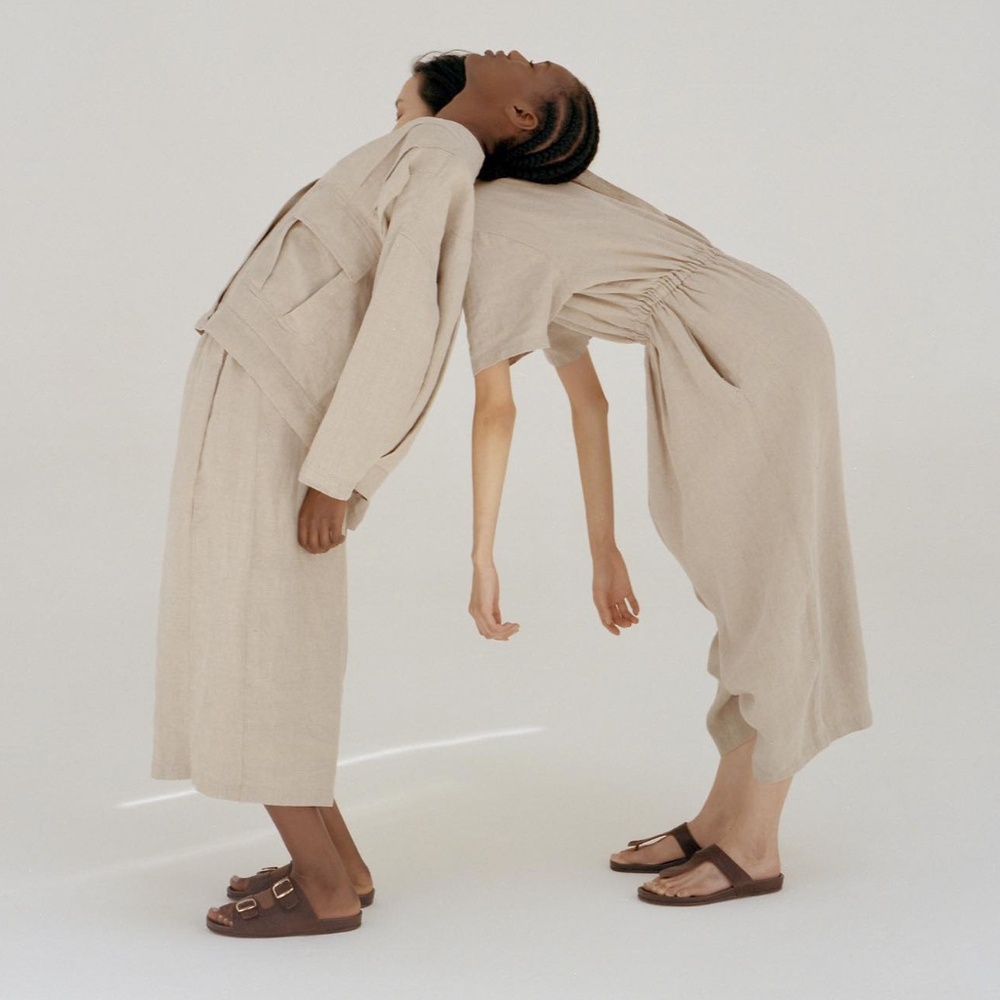 CORDERA Linen Bomber Cotton Ramie Textured Cargo Utility Jacket Early Monica New